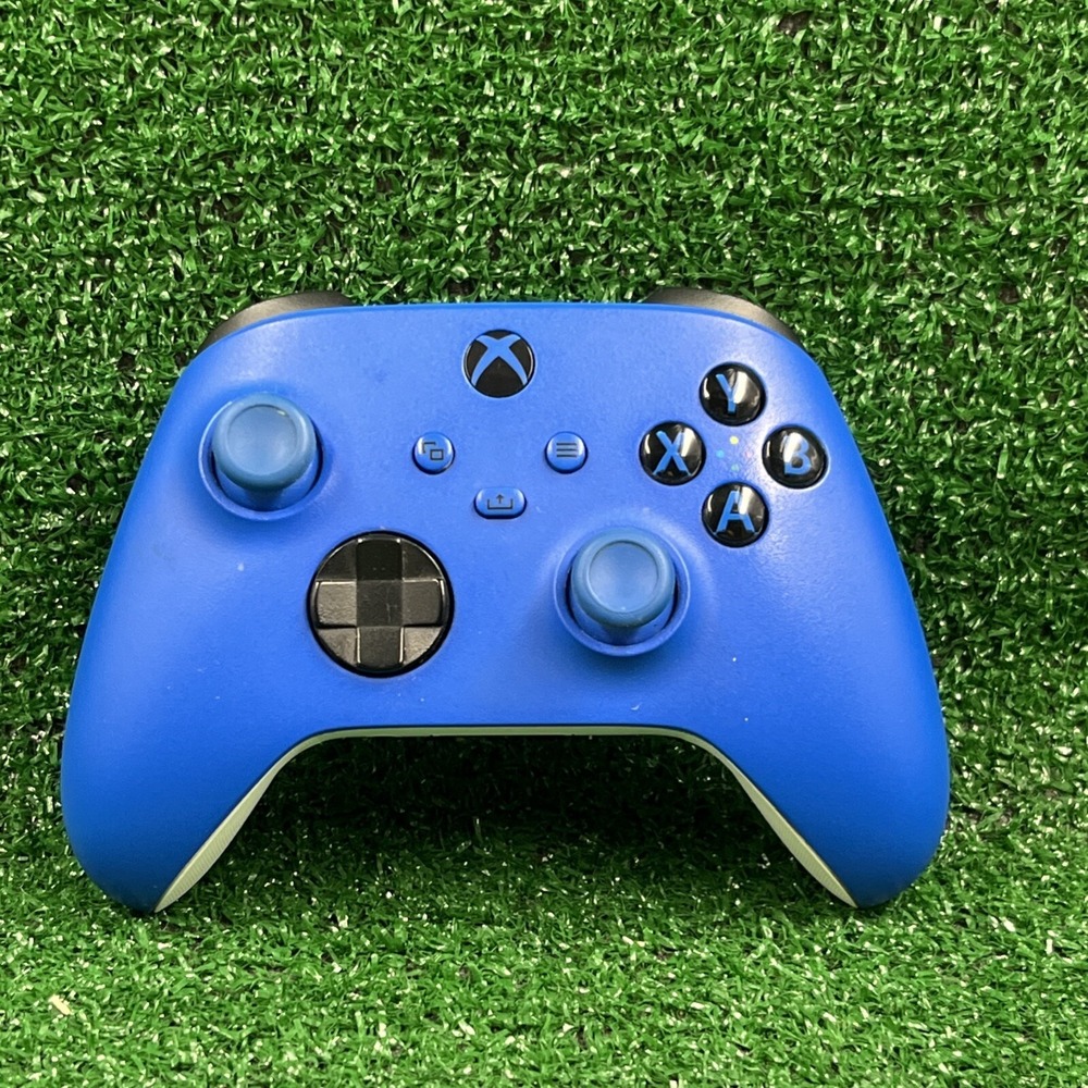 Xbox One Series X S Blue White Controller Model 1914 Tested Works